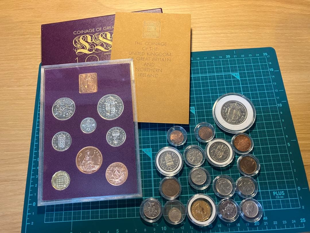 1970年 英国王立 イギリス プルーフ まとめて