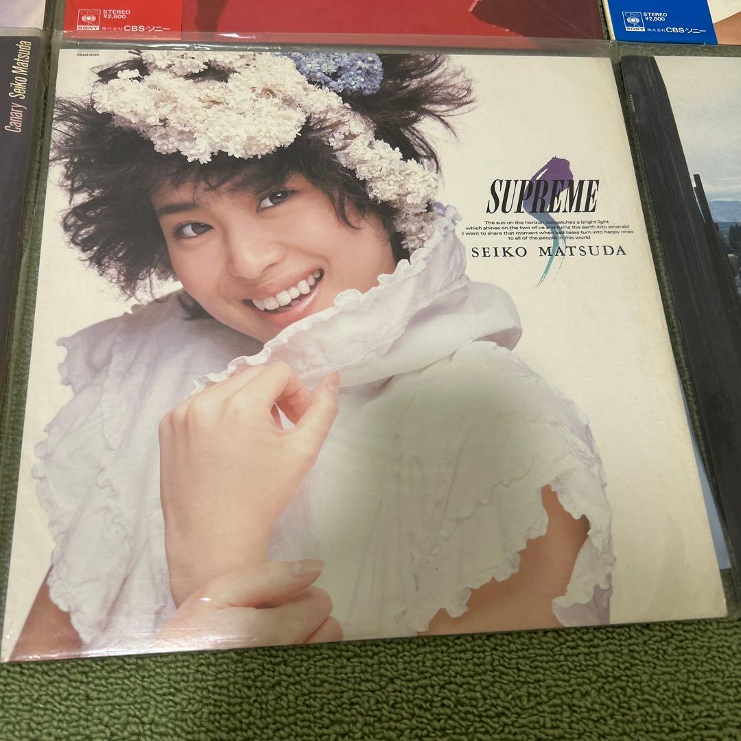 松田聖子レコード 8枚セット