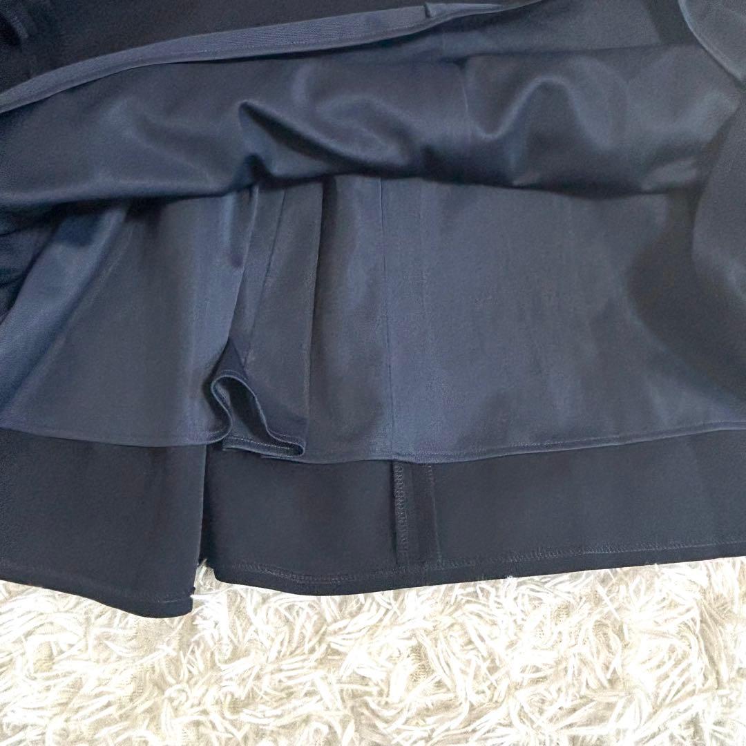 極美品✨ルネ フリル装飾 春夏に◎ノースリーブ ロングワンピース