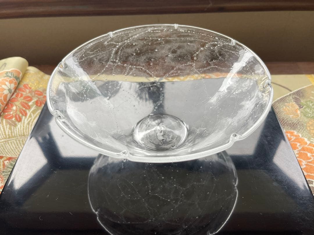 glass atelier えむに　氷の器
