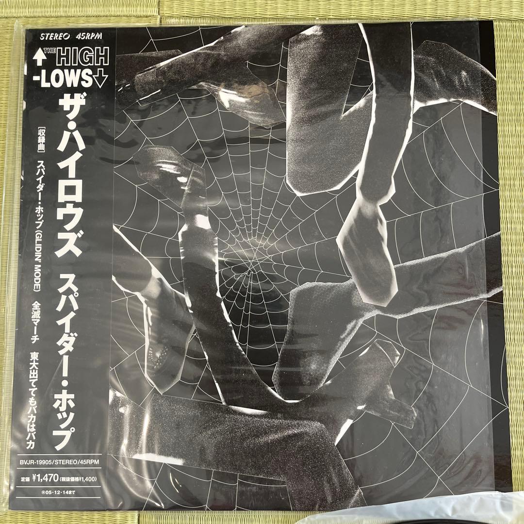 ザ・ハイロウズ アナログレコード　スパイダー・ホップ 新品・未使用　希少
