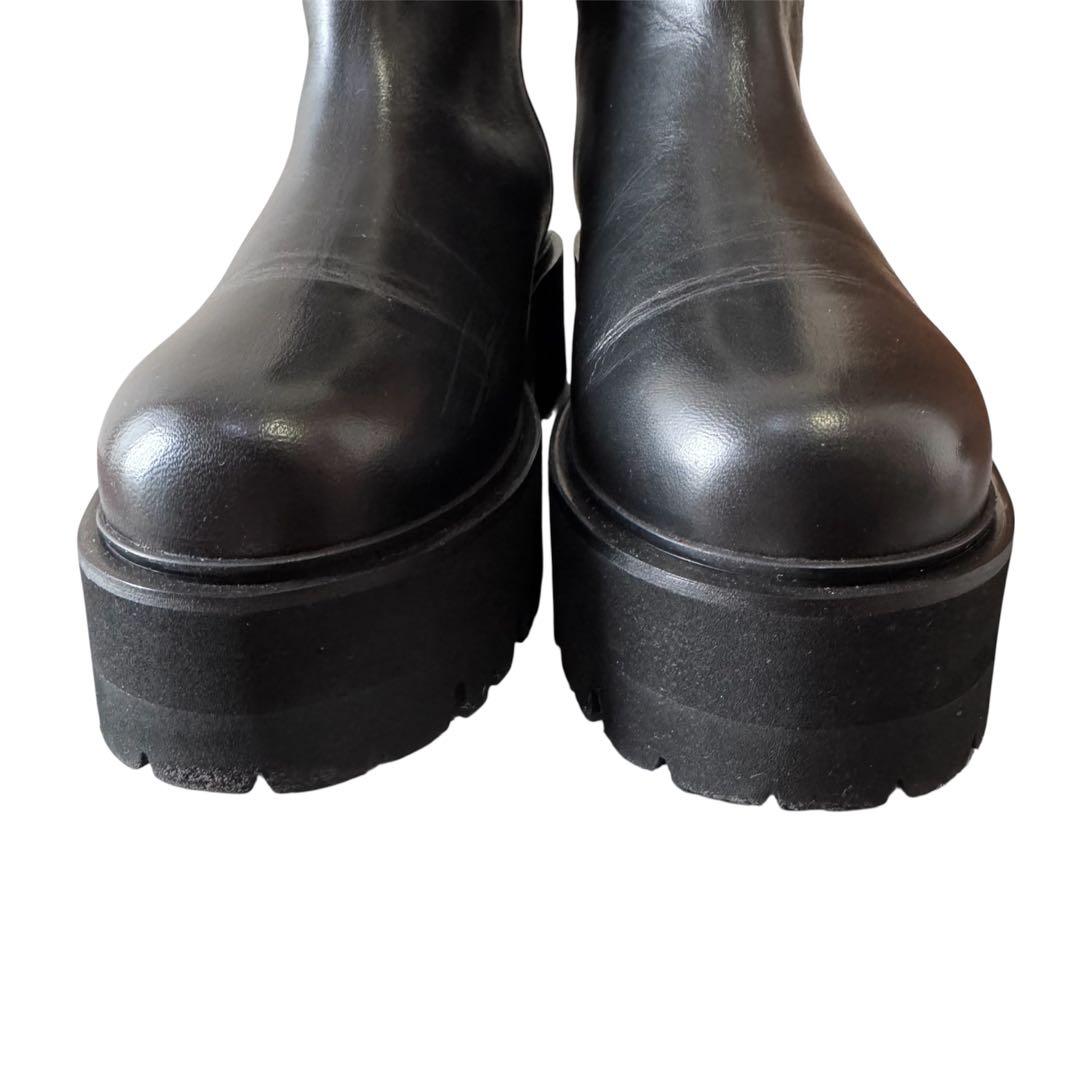 【CAMINAND】VERMEIL par iena別注 ウシロZIPブーツ38
