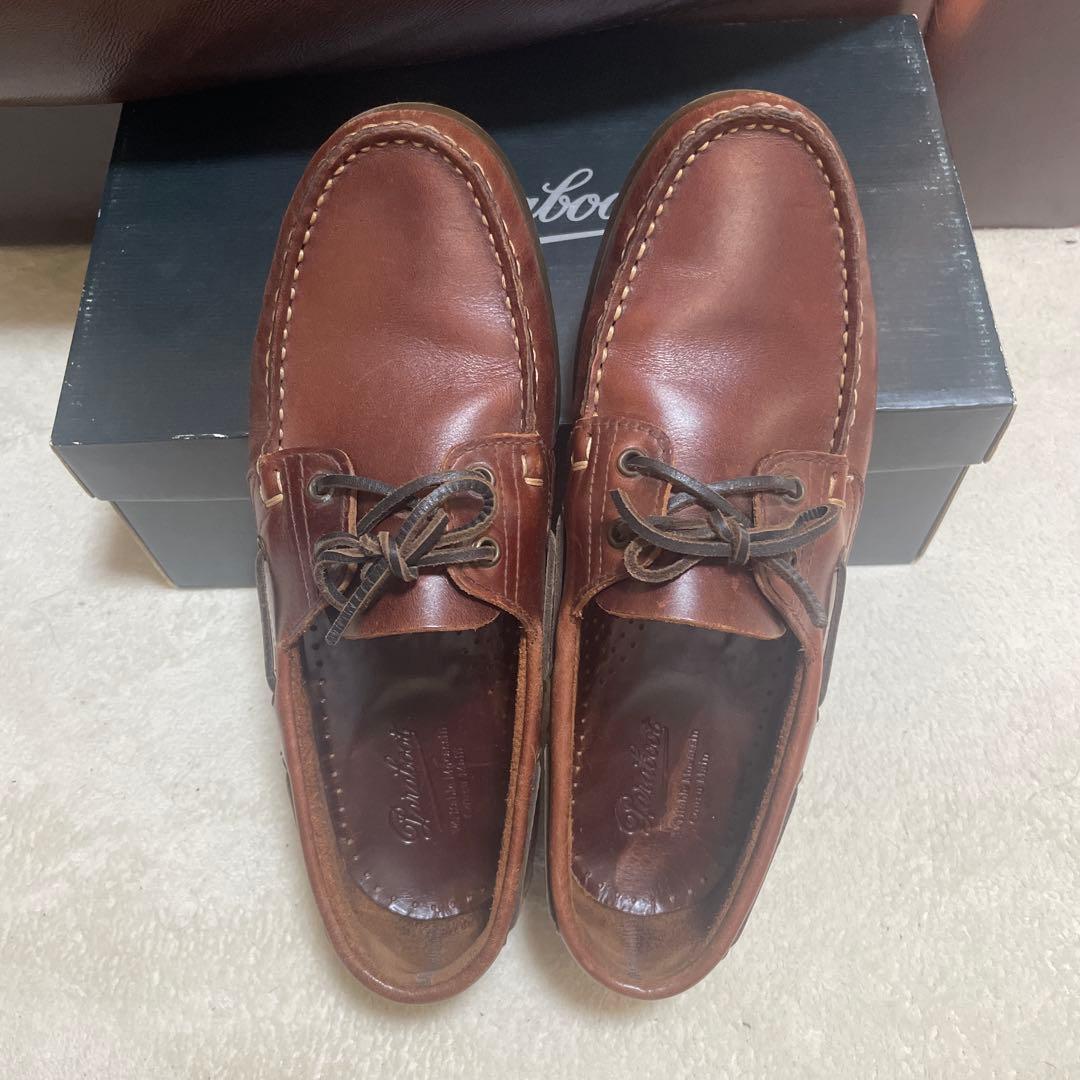 Paraboot Barth Marineモカシンシューズ 27cm