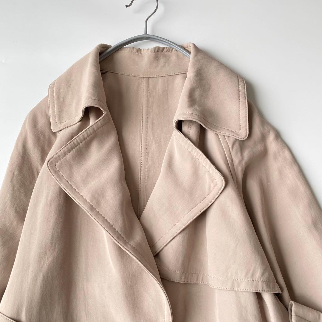 marie　IENA✨定価4万円 アセテートコットンオーバーチェスターコー