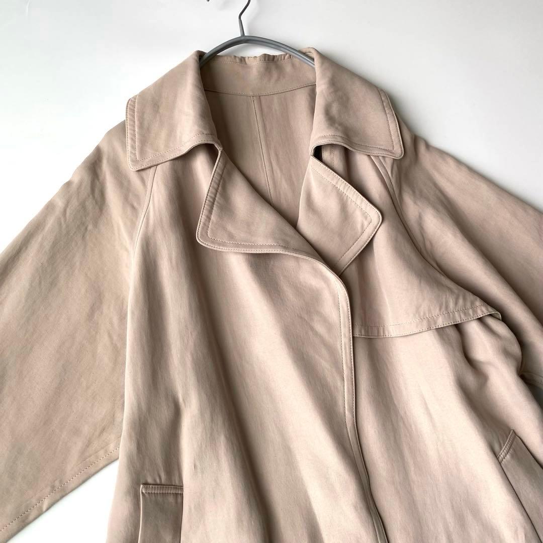 marie　IENA✨定価4万円 アセテートコットンオーバーチェスターコー