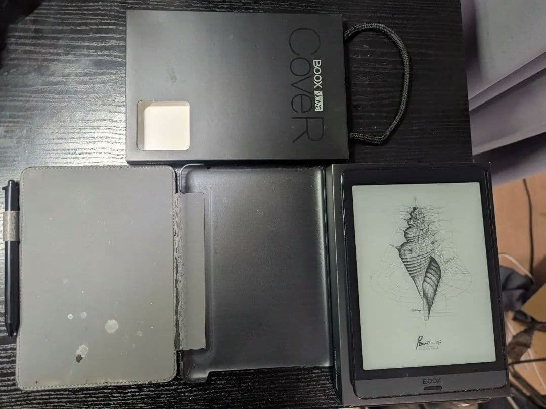 BOOX Nova3 E-Ink 電子書籍/Androidタブ カバー付き