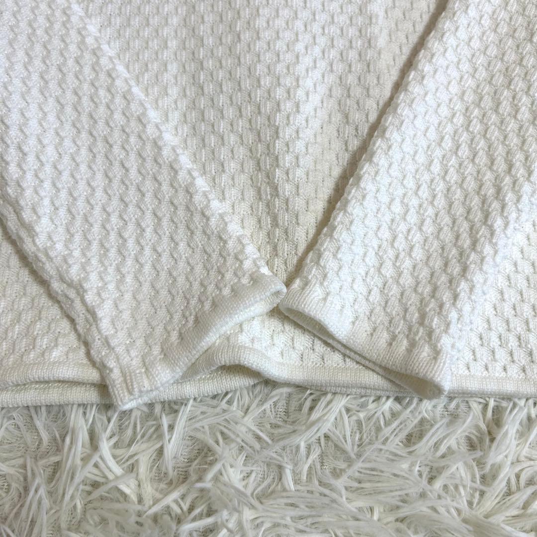 極美品✨ルネ 春に◎コットン混ニット テーラードジャケット