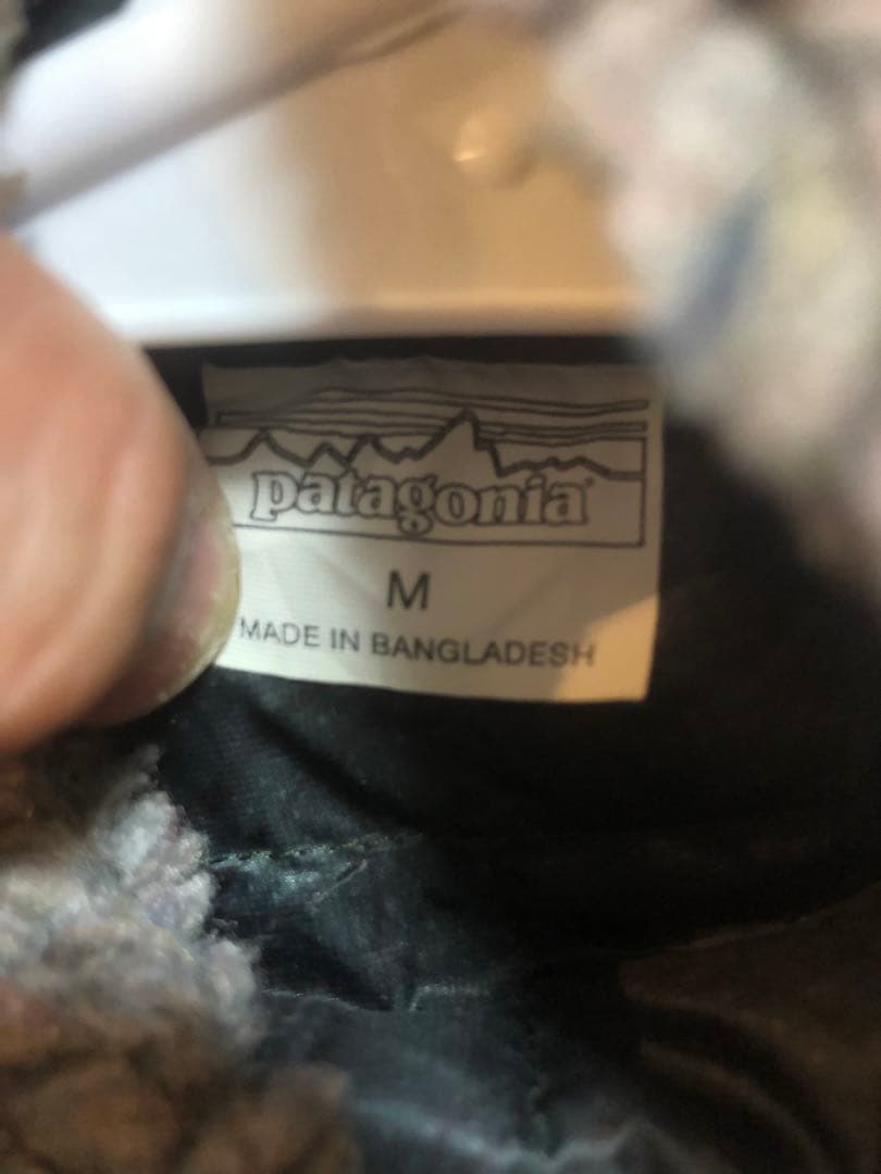 patagonia フリース　リバーシブル　ベスト Mサイズ