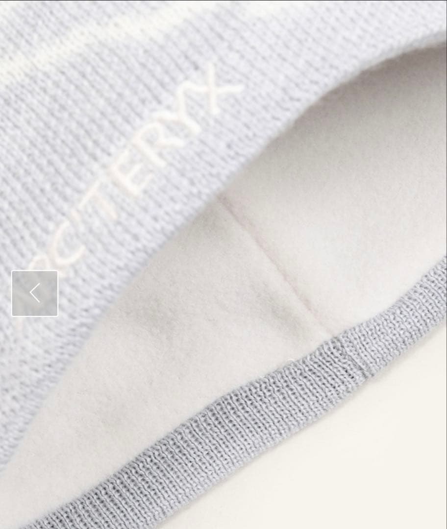 美品　ARC'TERYX bird head touque ビーニー