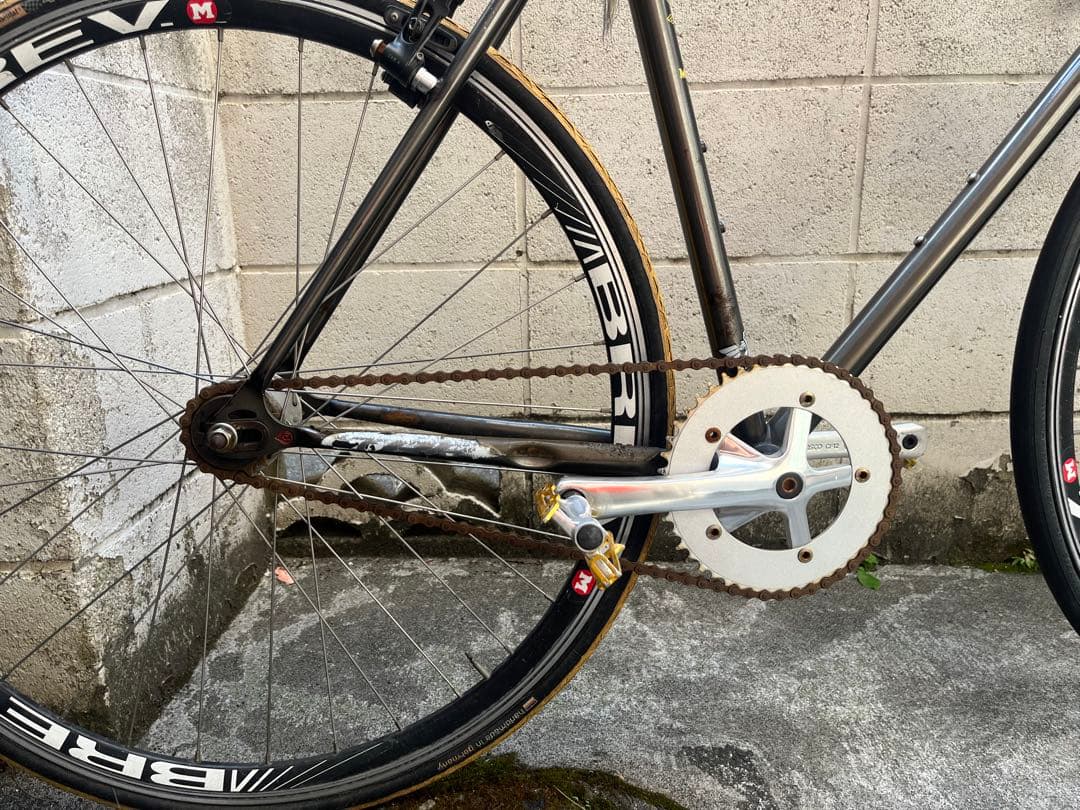 か*か様 Cinelli MASH WORK ほぼ完成車　ピスト　NJS ブルー