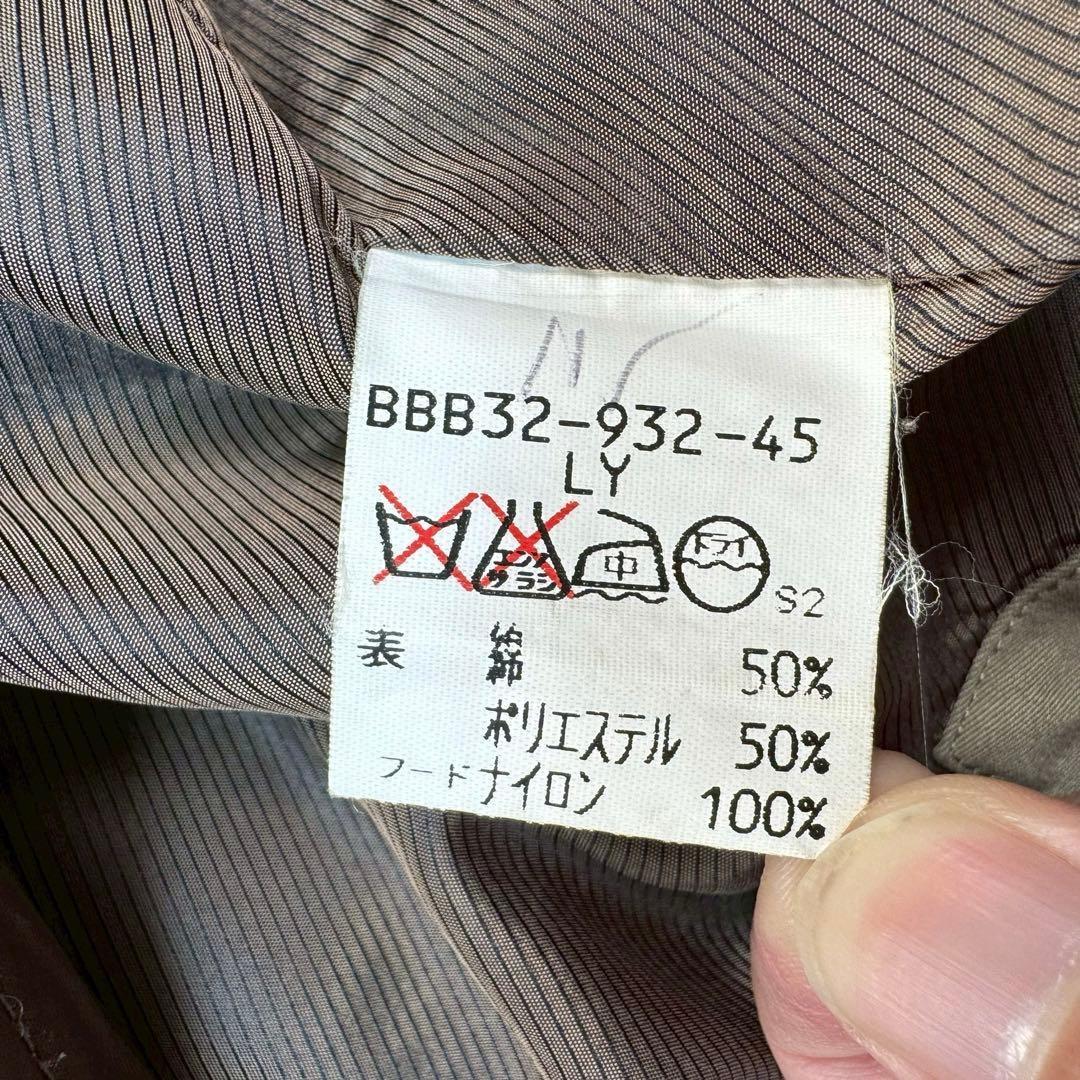 希少✨バーバリー モッズコート ライナー付 フード収納 ノバチェック XL相当