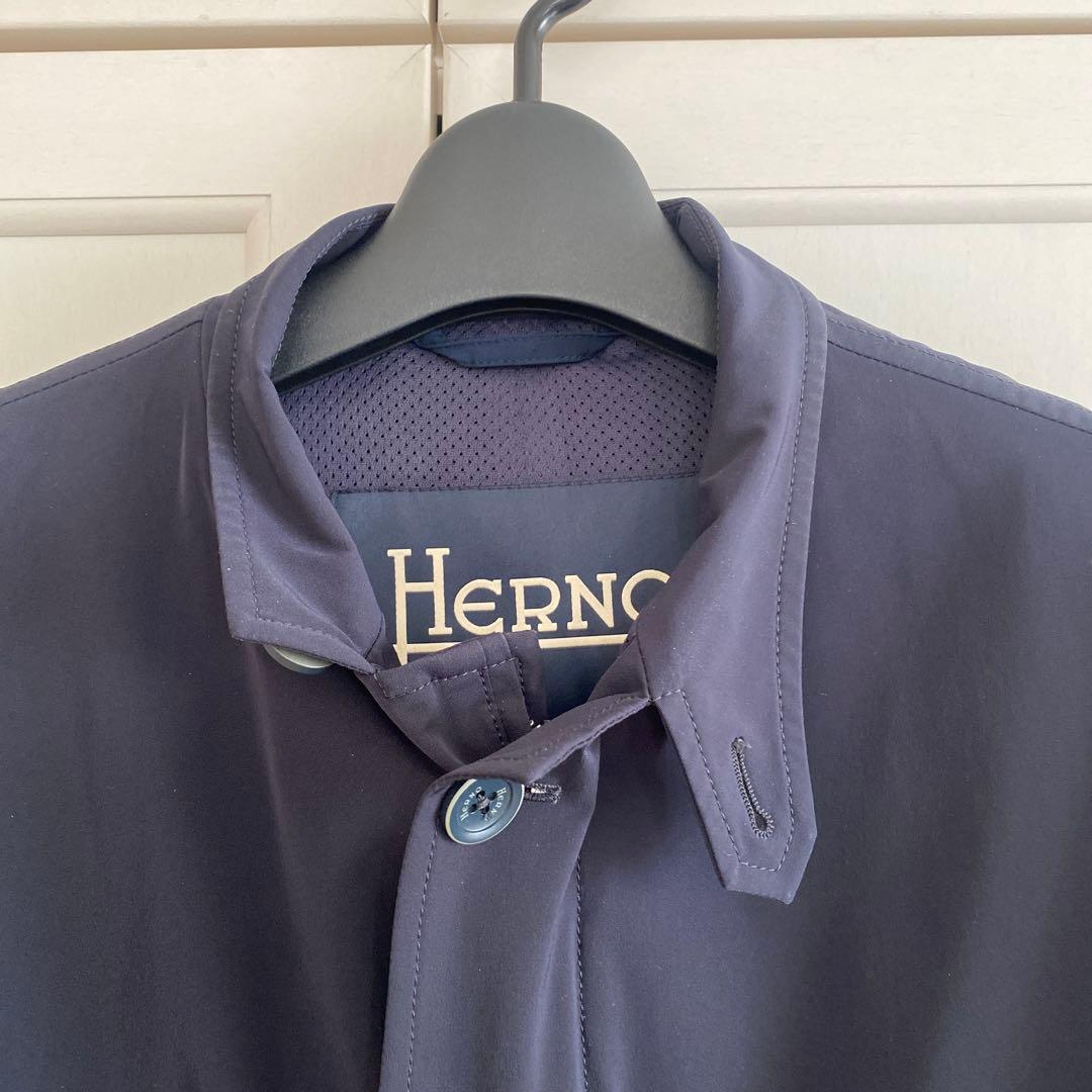 【超美品】Herno ネイビー ジャケット