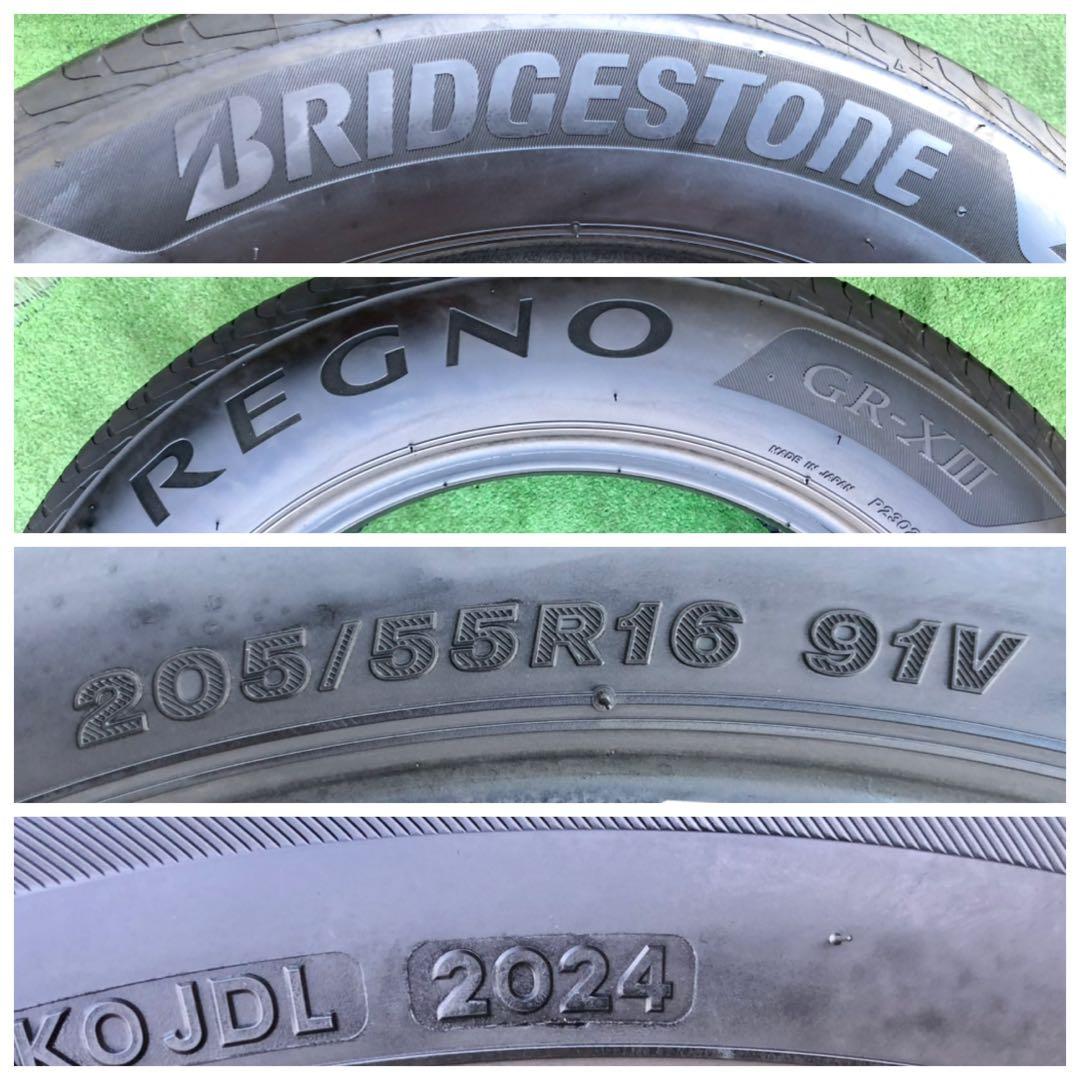 タイヤ・ホイール 205/55 R16 BRIDGESTONE REGNO GR-XIII