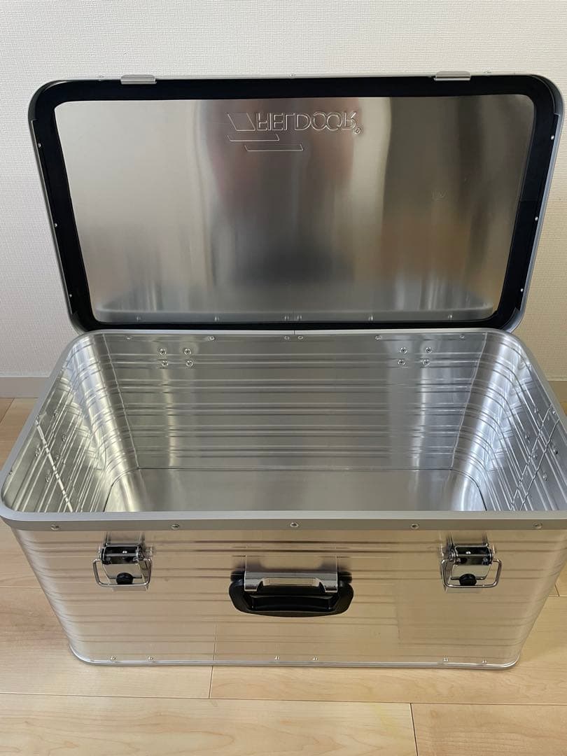 FIELDOOR アルミ コンテナボックス　Mサイズ フィールドア
