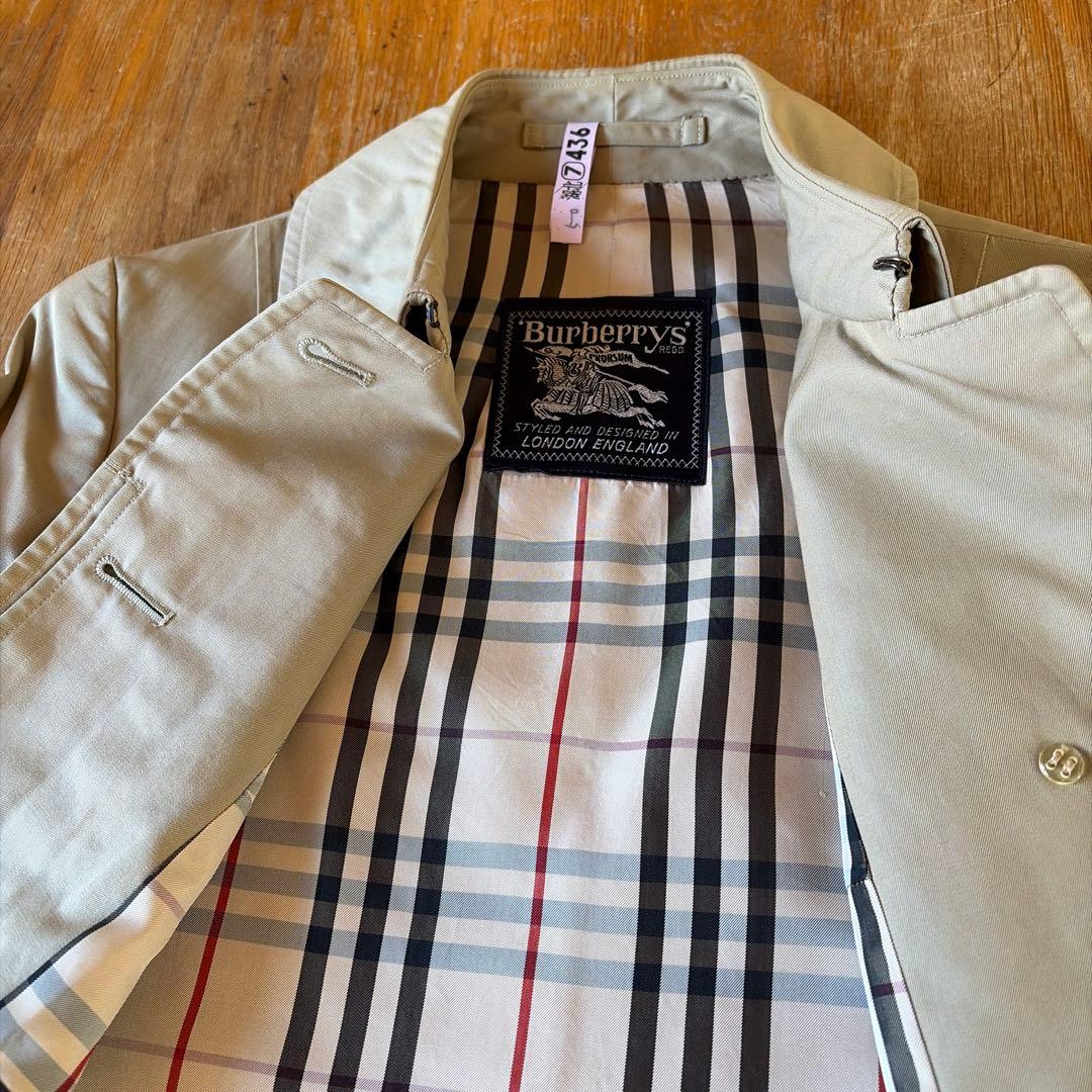 Burberry's 7分丈ベージュ トレンチコート