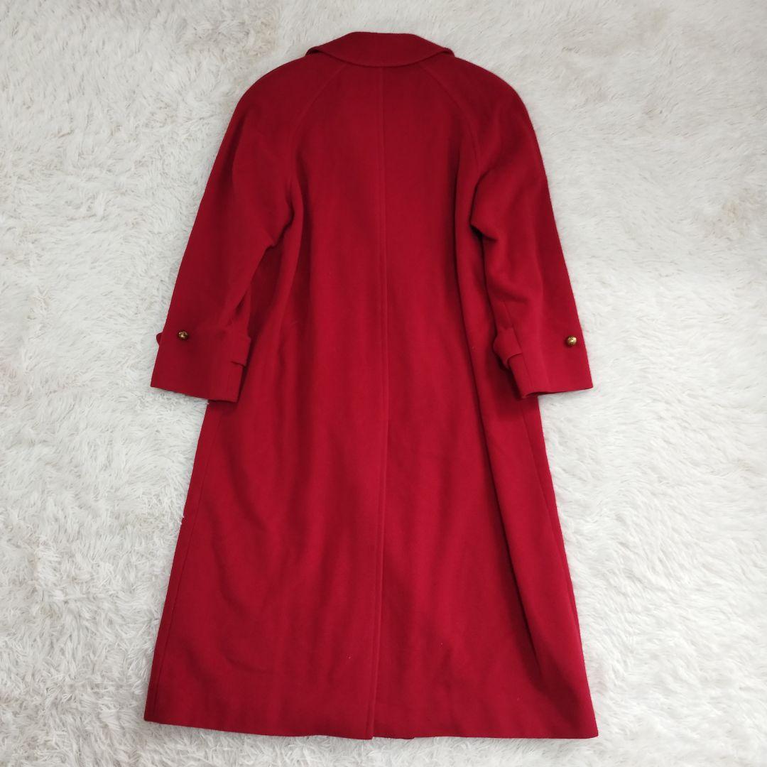 20342✨️希少✨バーバリーズ カシミヤ混 金ボタン ダブルブレスト コート