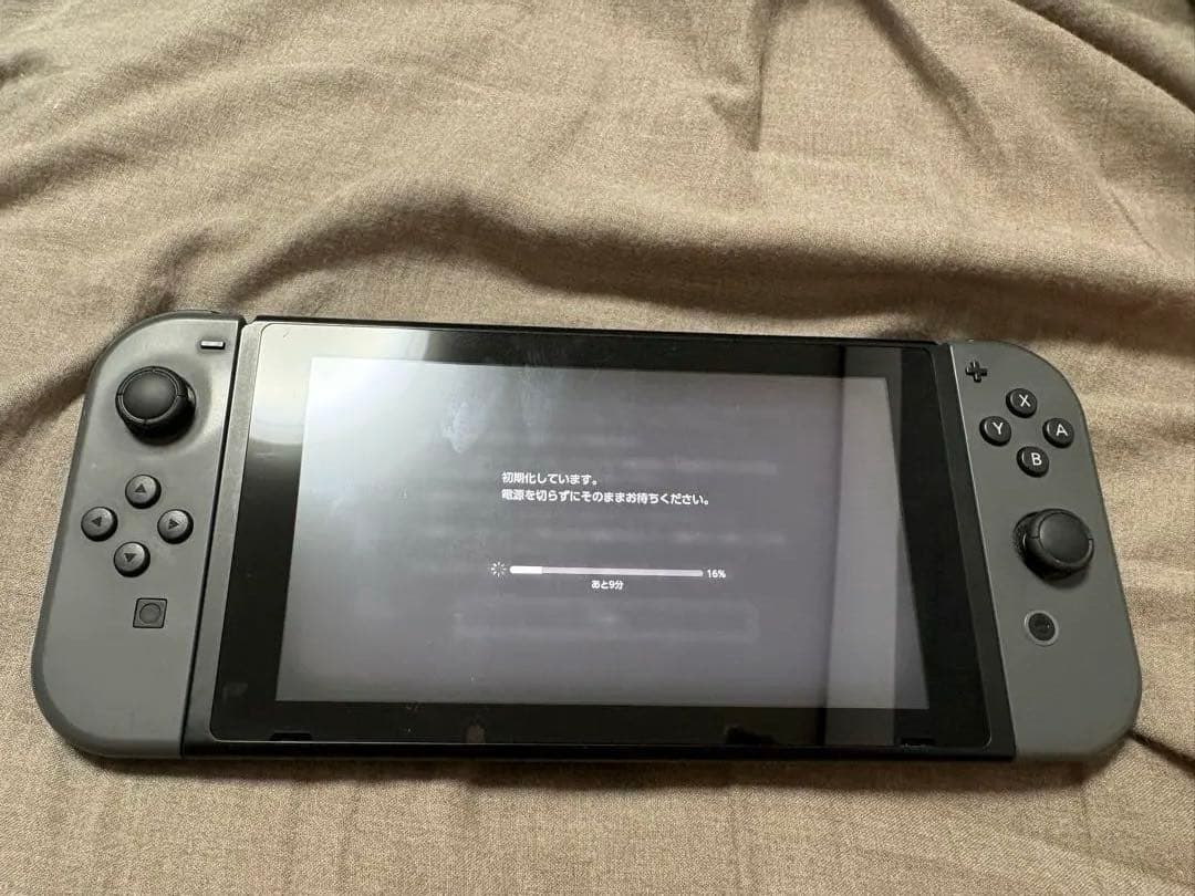 Nintendo Switch ニンテンドースイッチ 本体 グレー 付属品完備