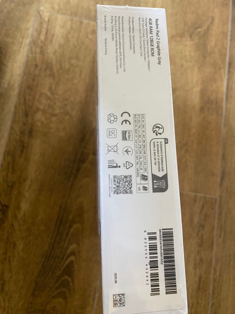 redmi pad 2 グレー　128gb,4gb