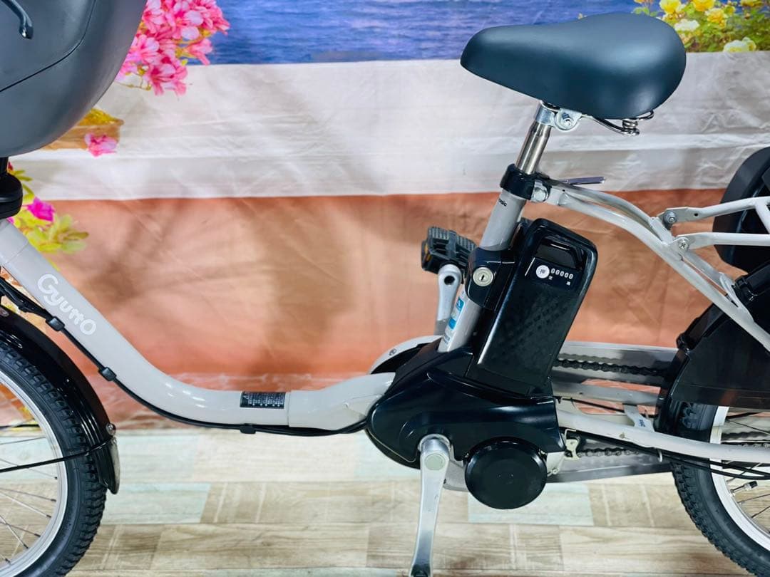 高年式ギュットクルーム2019年モデル⭐️パナソニック子供乗せ電動自転Y2995