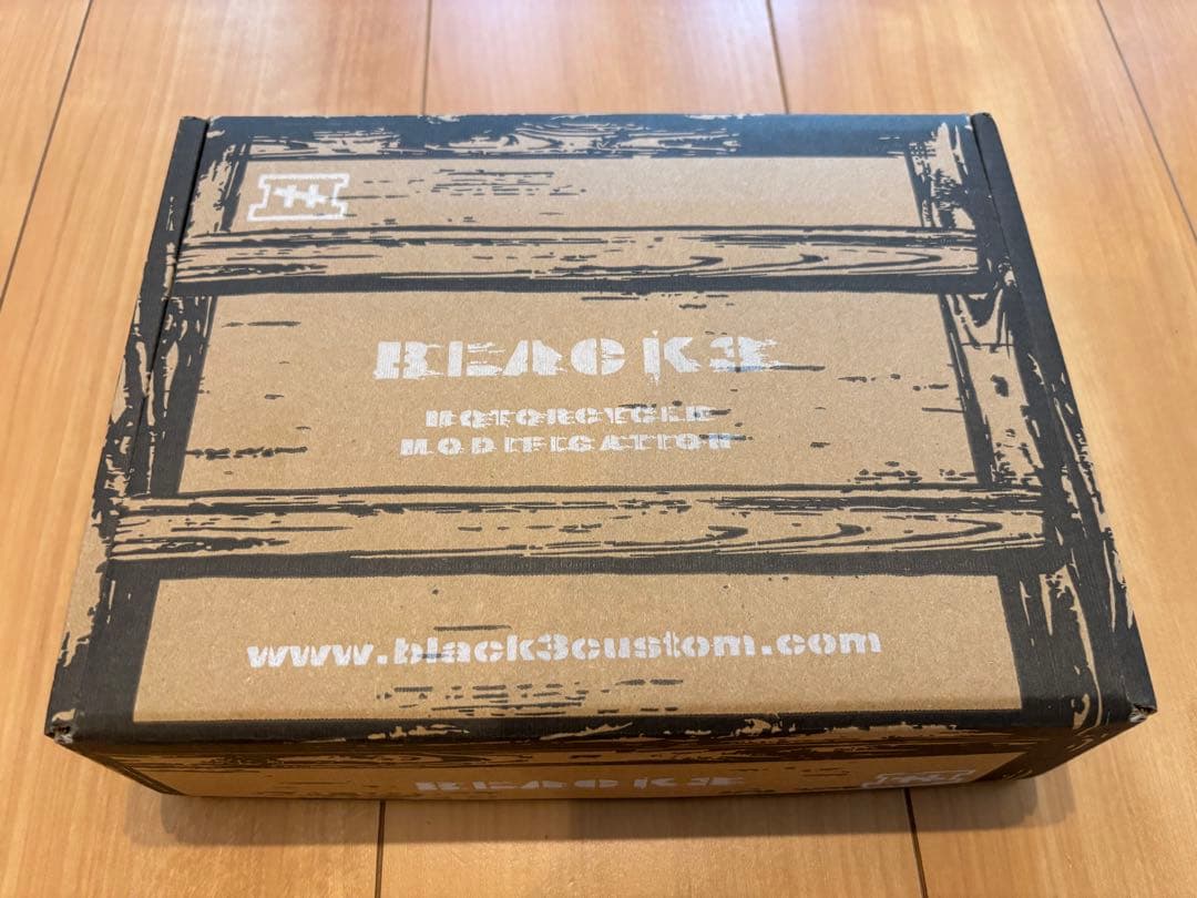 【未使用】 ハーレーダビットソン カーボン ミラー BLACK 3 CUSTOM