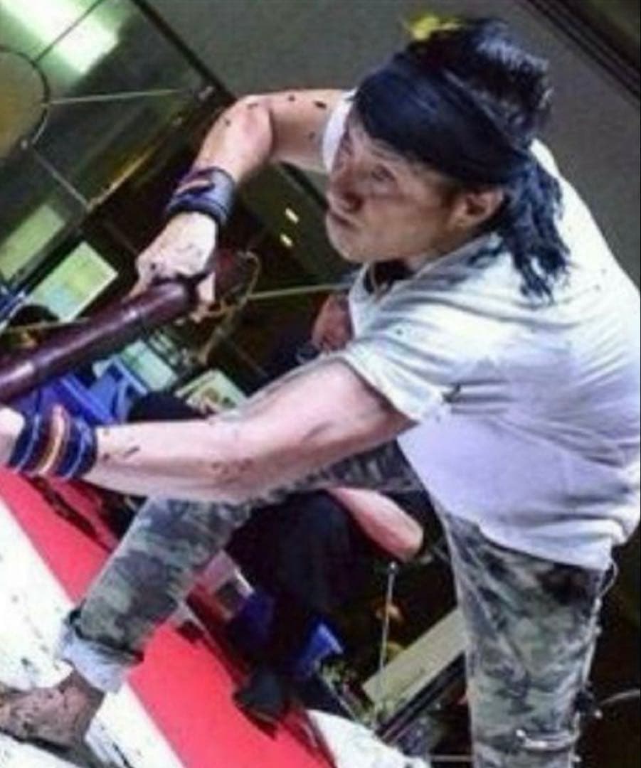 長渕剛着用 14th Addiction 切りっ放しストール