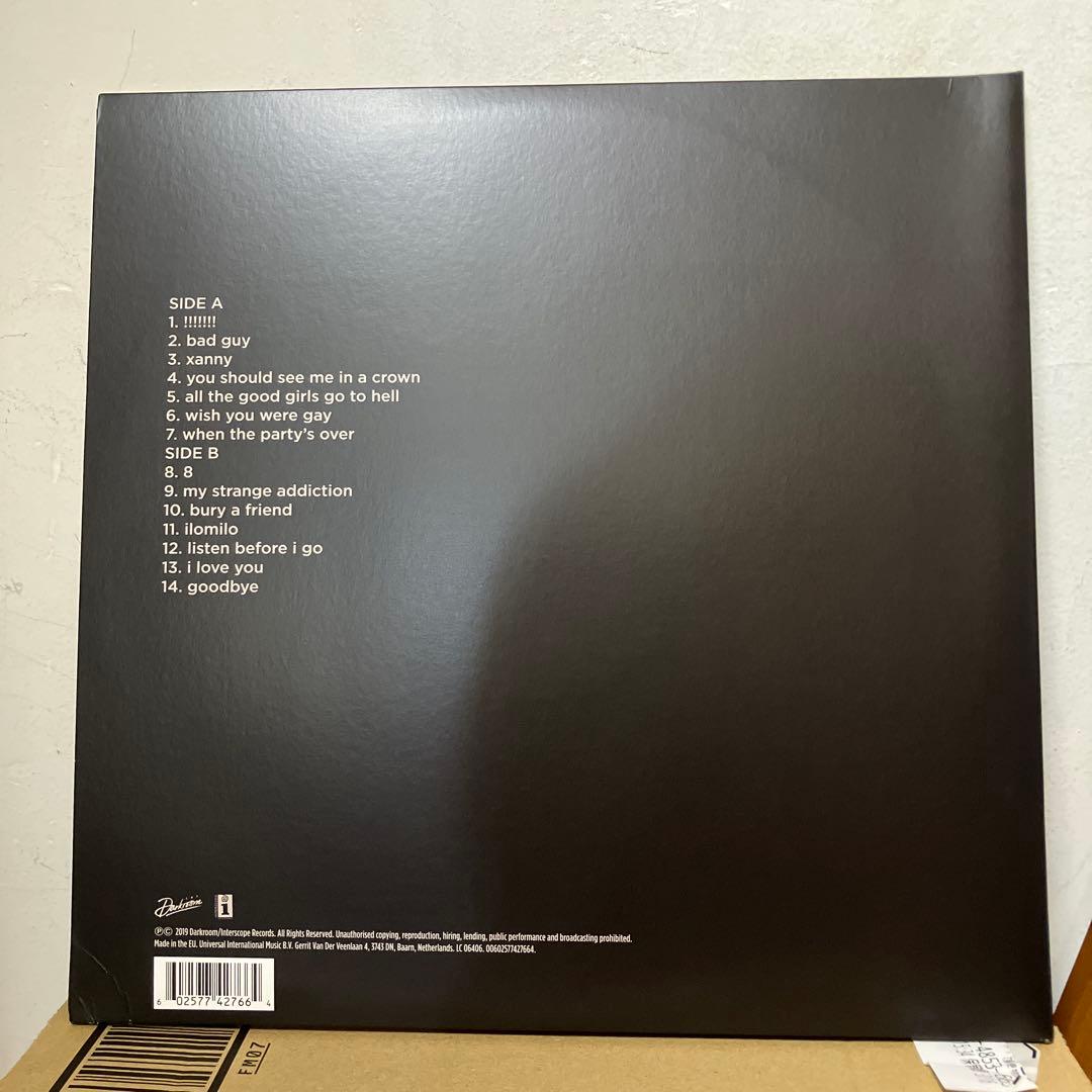 Billie Eilish レコード