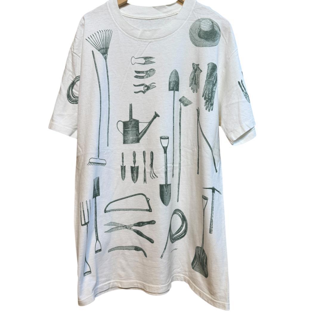 90s 農業 総柄 ビンテージ Tシャツ rel e vant products
