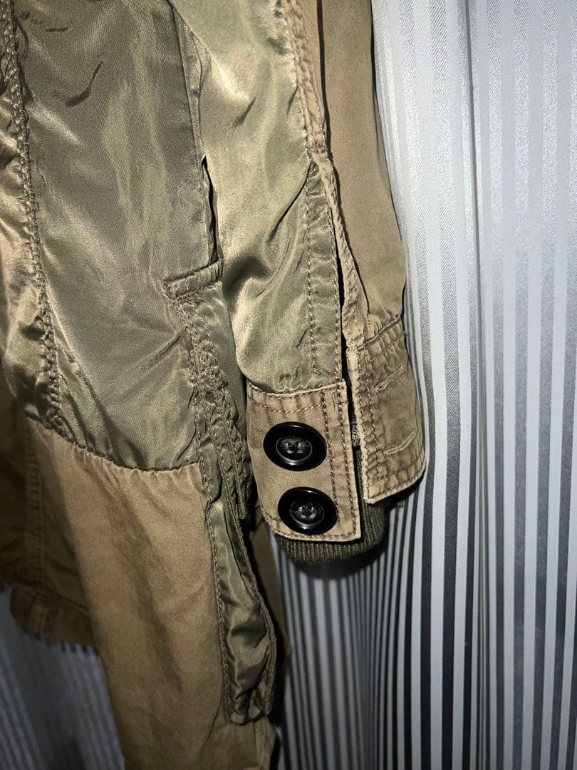 ジャケット・アウター 00s Rare AVIREX fur gimmick mods coat
