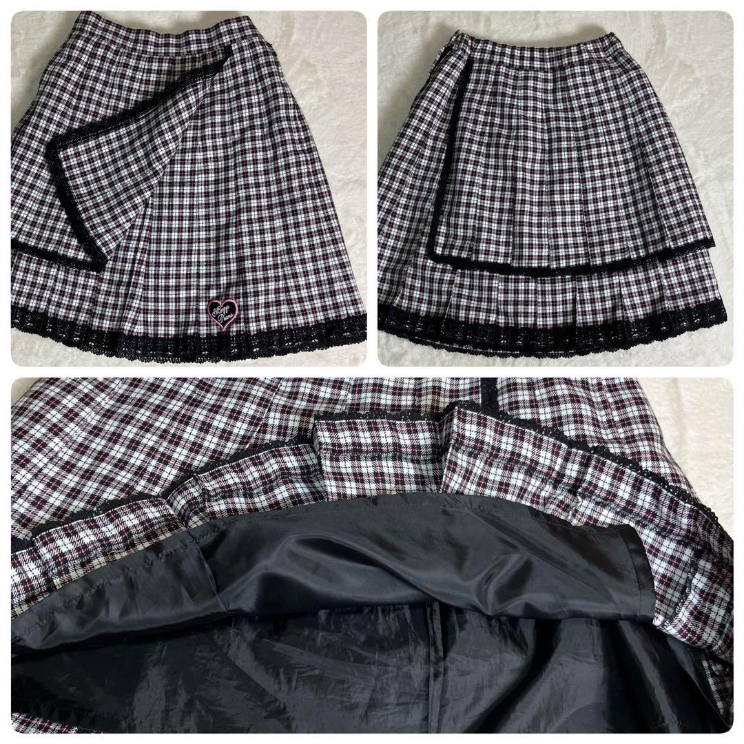 mezzo piano 160cm✨女の子スーツ　セットアップ3点　ネックレス付