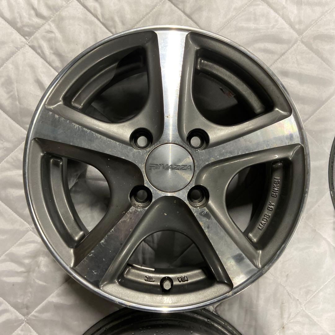 中古アルミホイール ENKEI RIVAZZA 13インチ 4本セット　1