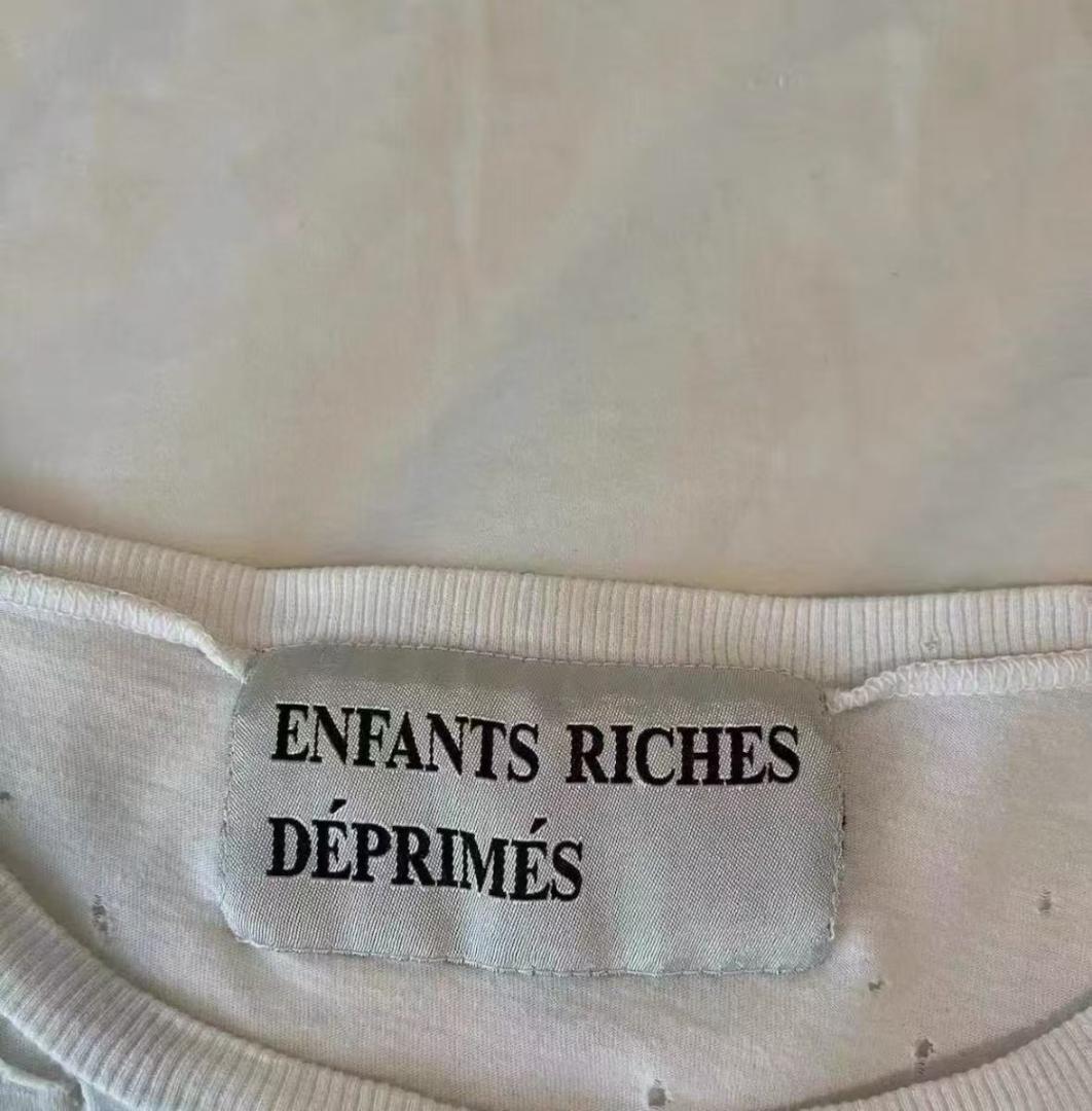 ENFANTS RICHES DEPRIMES ダメージTシャツ