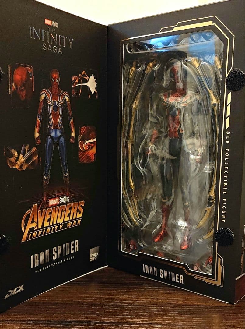 three zero DLX アイアン・スパイダー 可動フィギュア