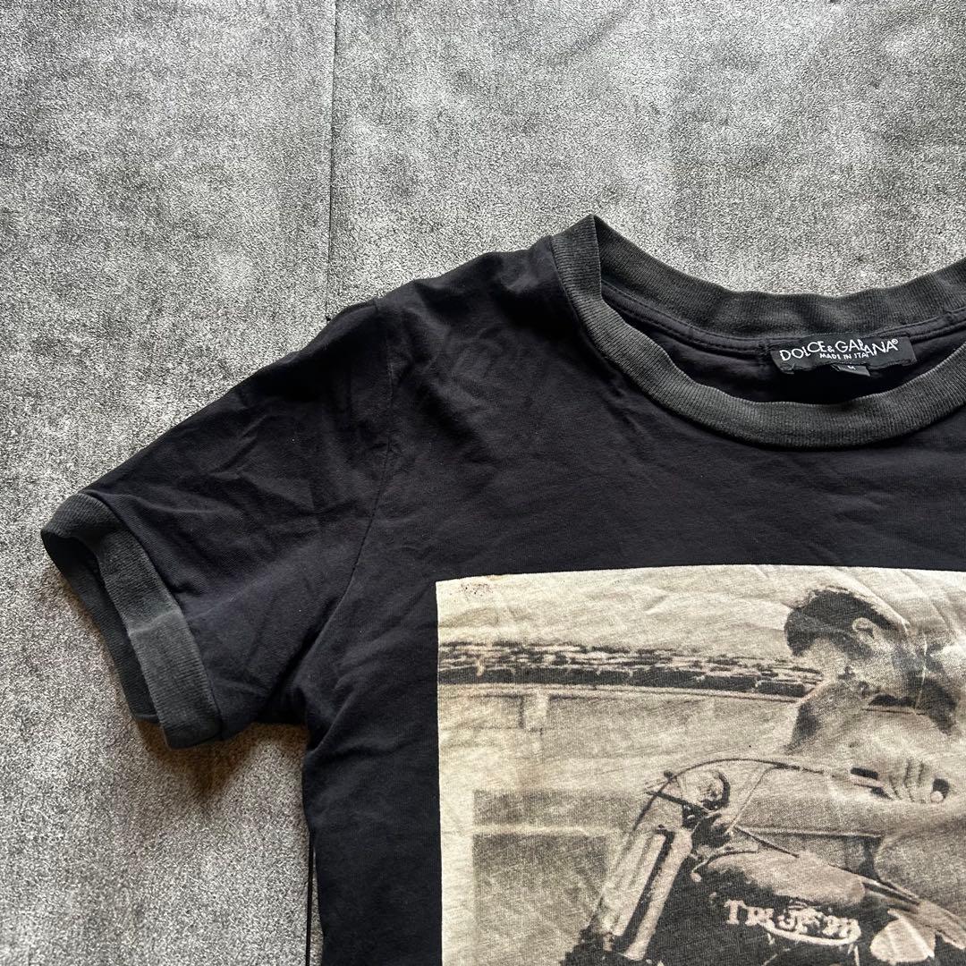 トップス dolce&gabbana steve Mcqeen ringer tshirt