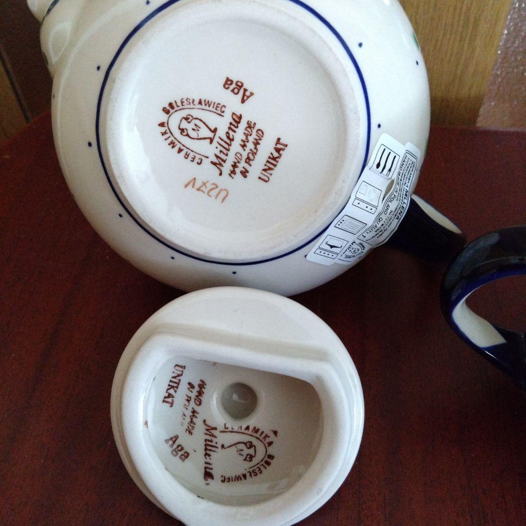 専用　ポーランド食器　ポット＆XLマグ　未使用