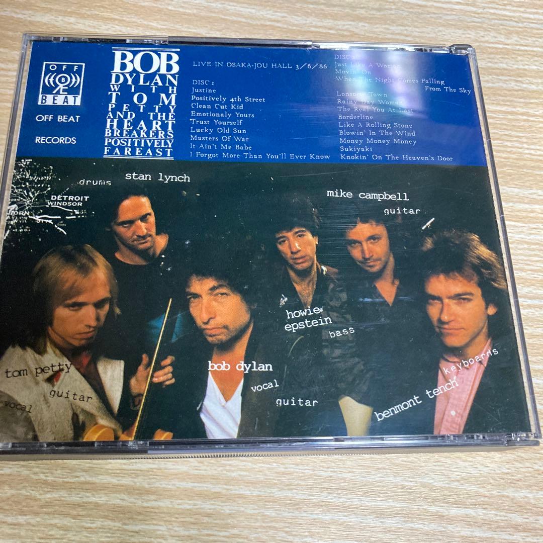 2CD！Bob Dylan with Tom Petty/Fareast '86