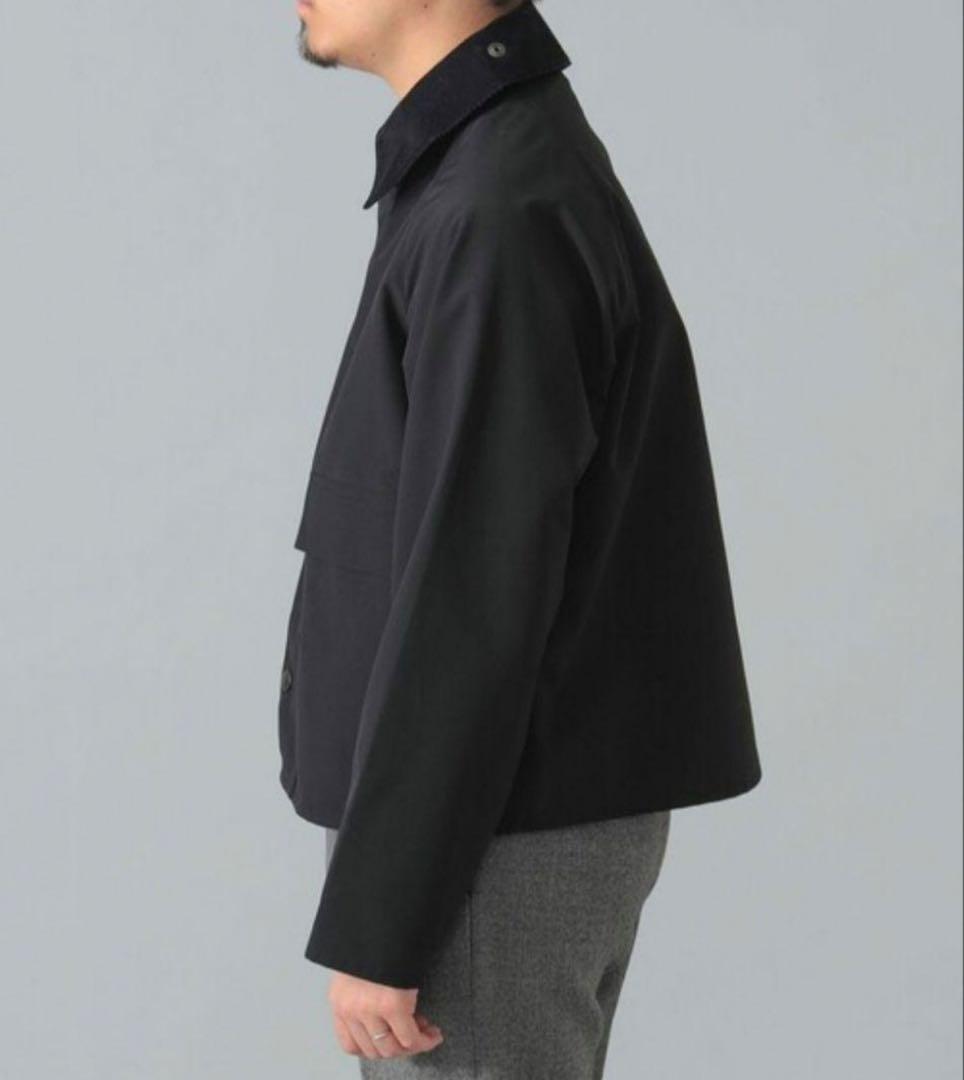 Barbour SPEY ウエザークロス ショートブルゾン 38 ブラック