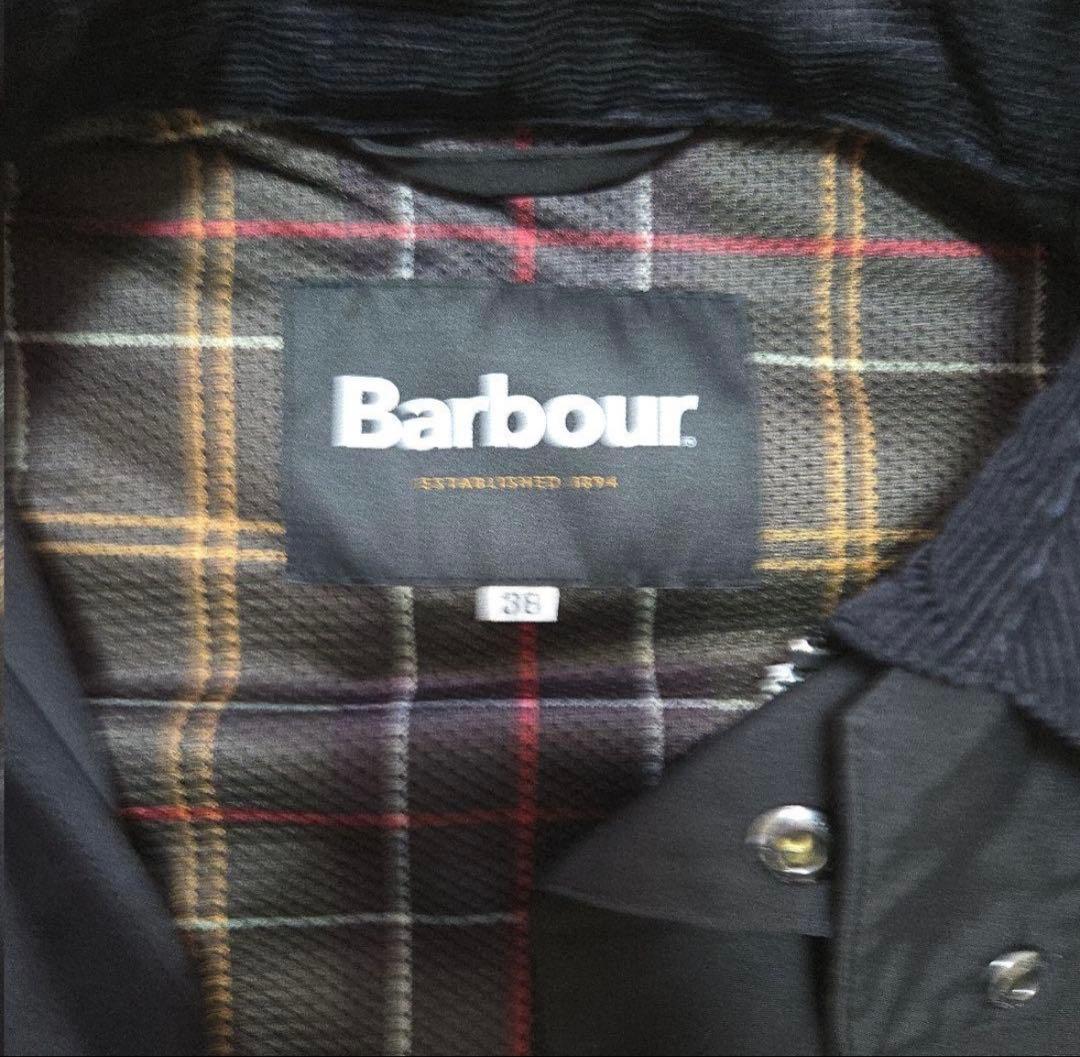 Barbour SPEY ウエザークロス ショートブルゾン 38 ブラック