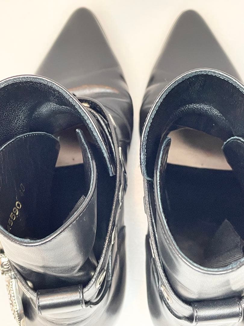 SAINT LAURENT SS14 Duckiesウェスタンブーツ サイズ40