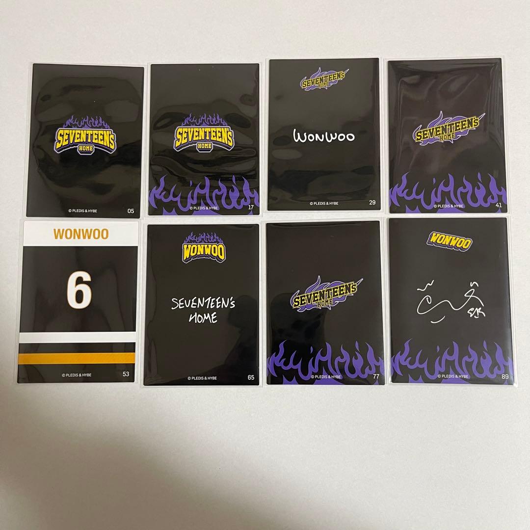 ウォヌ　ホーム　SEVENTEEN  トレカ　コンプ