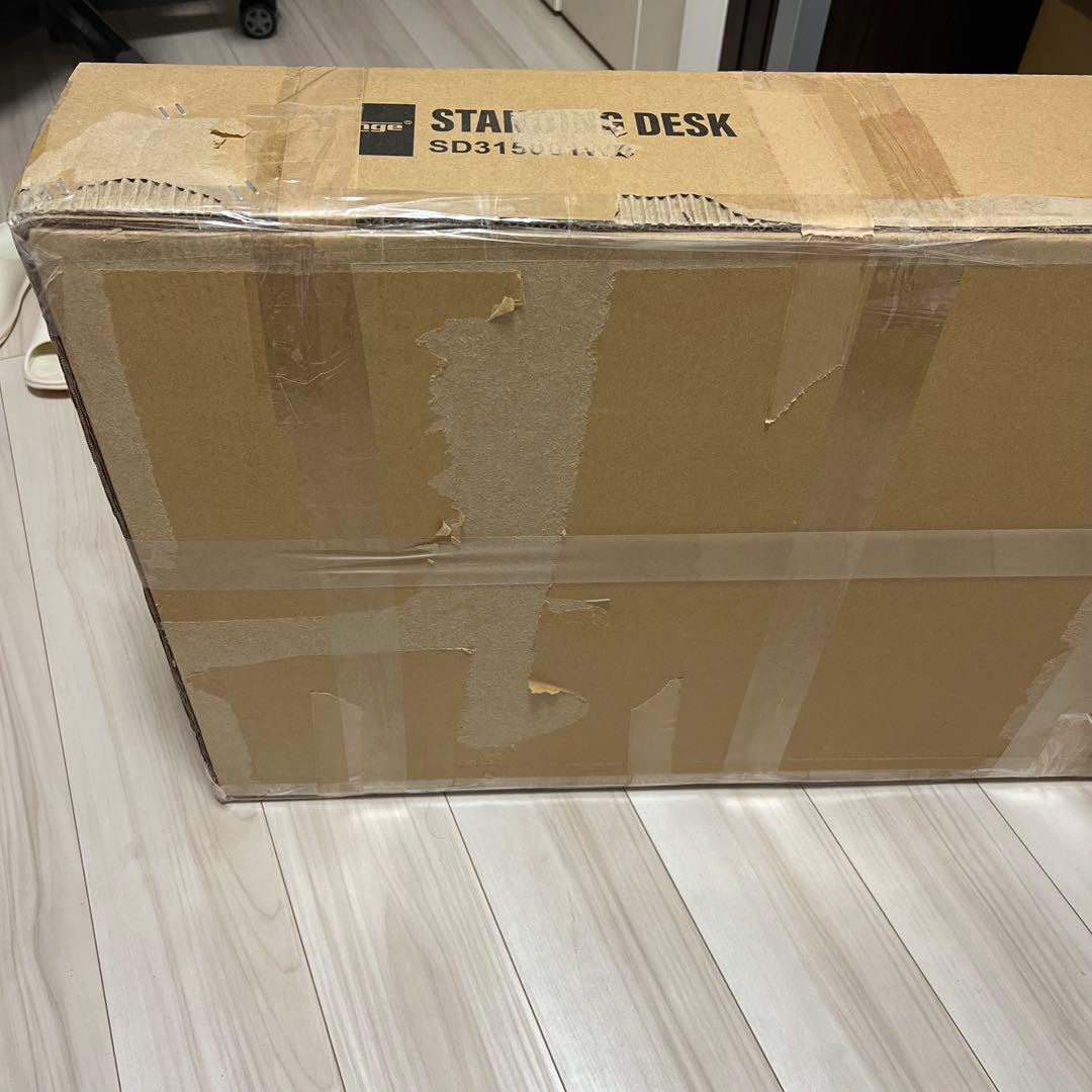 Fenge スタンディングデスク卓上 高さ調整可　SD315001WB
