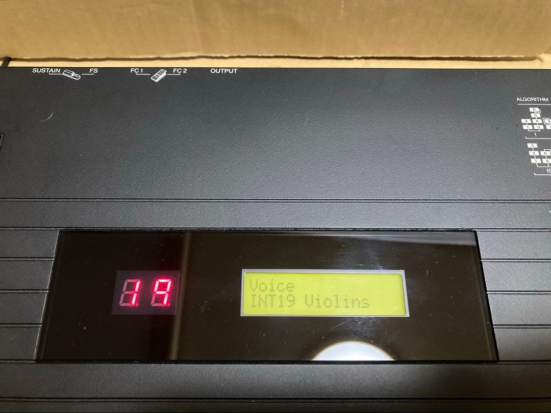 YAMAHA DX7s シンセサイザー キーボード ヤマハ 0802①
