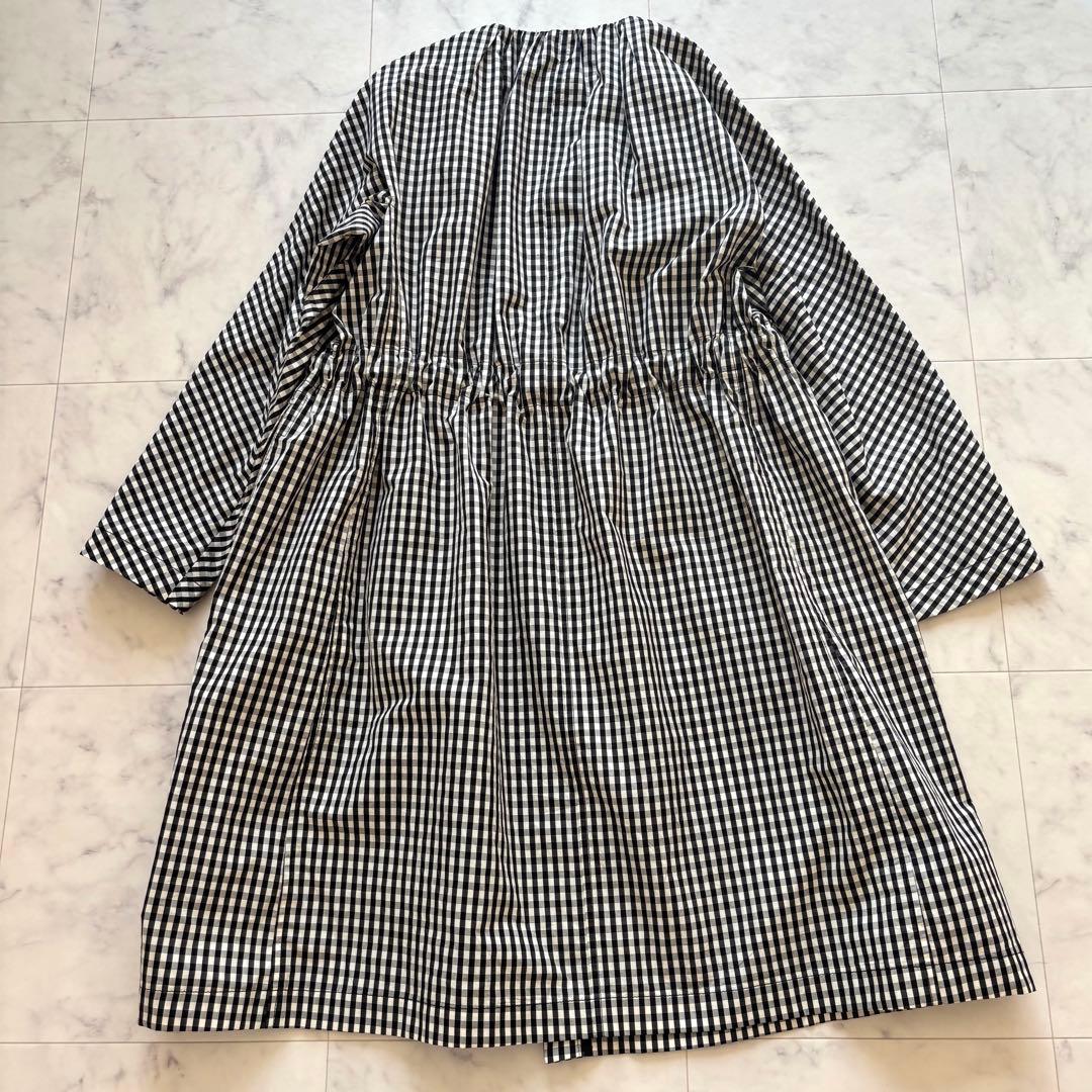 極美品♡MACPHEE トゥモローランド　コットンシルク ギンガムチェックコート