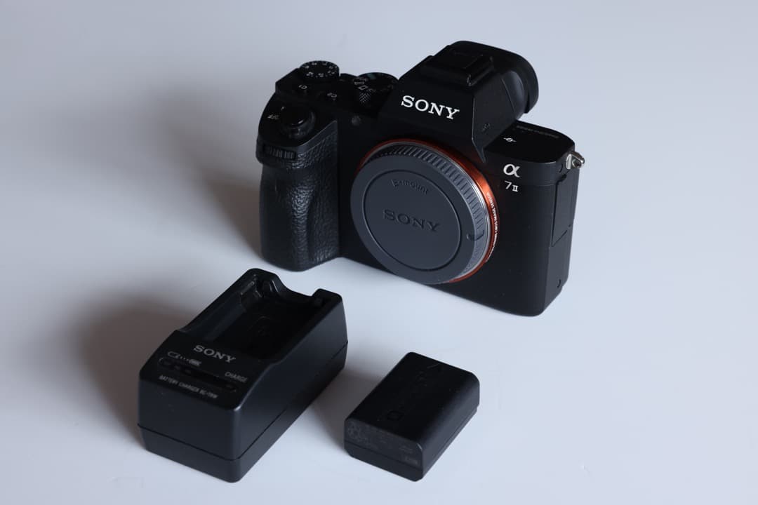 シャッター1097回 SONY α7II ボディ 美品