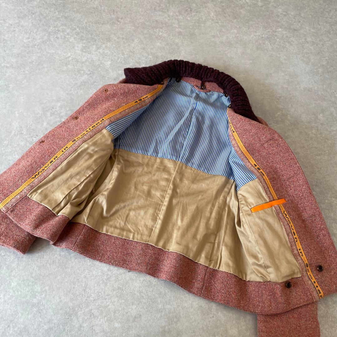 美品【定価8万】45R × Lovat(ラバット)社製 別注ツイードジャケット