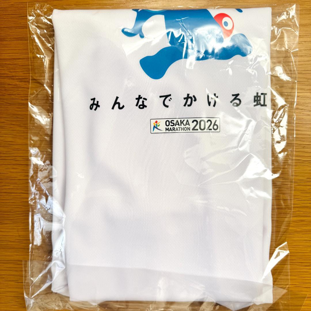 ミャクミャク 大阪マラソンコラボ Tシャツ Lサイズ 2025大阪・関西万博
