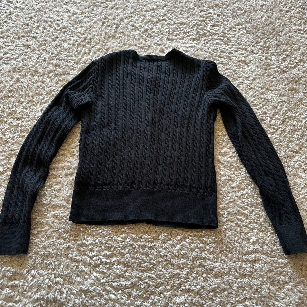 Polo Ralph Lauren ブラックカーディガン　160cm