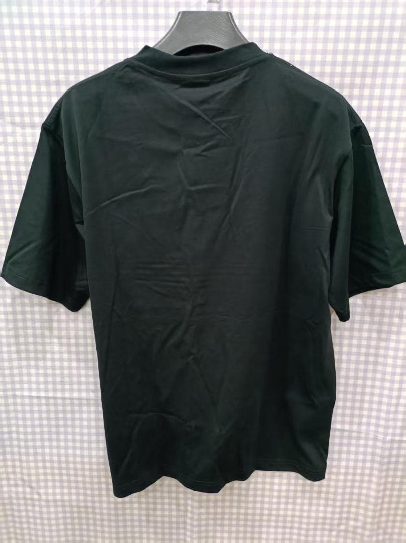 BALENCIAGA×ADIDAS コラボ 刺繍ロゴ 半袖Tシャツ L