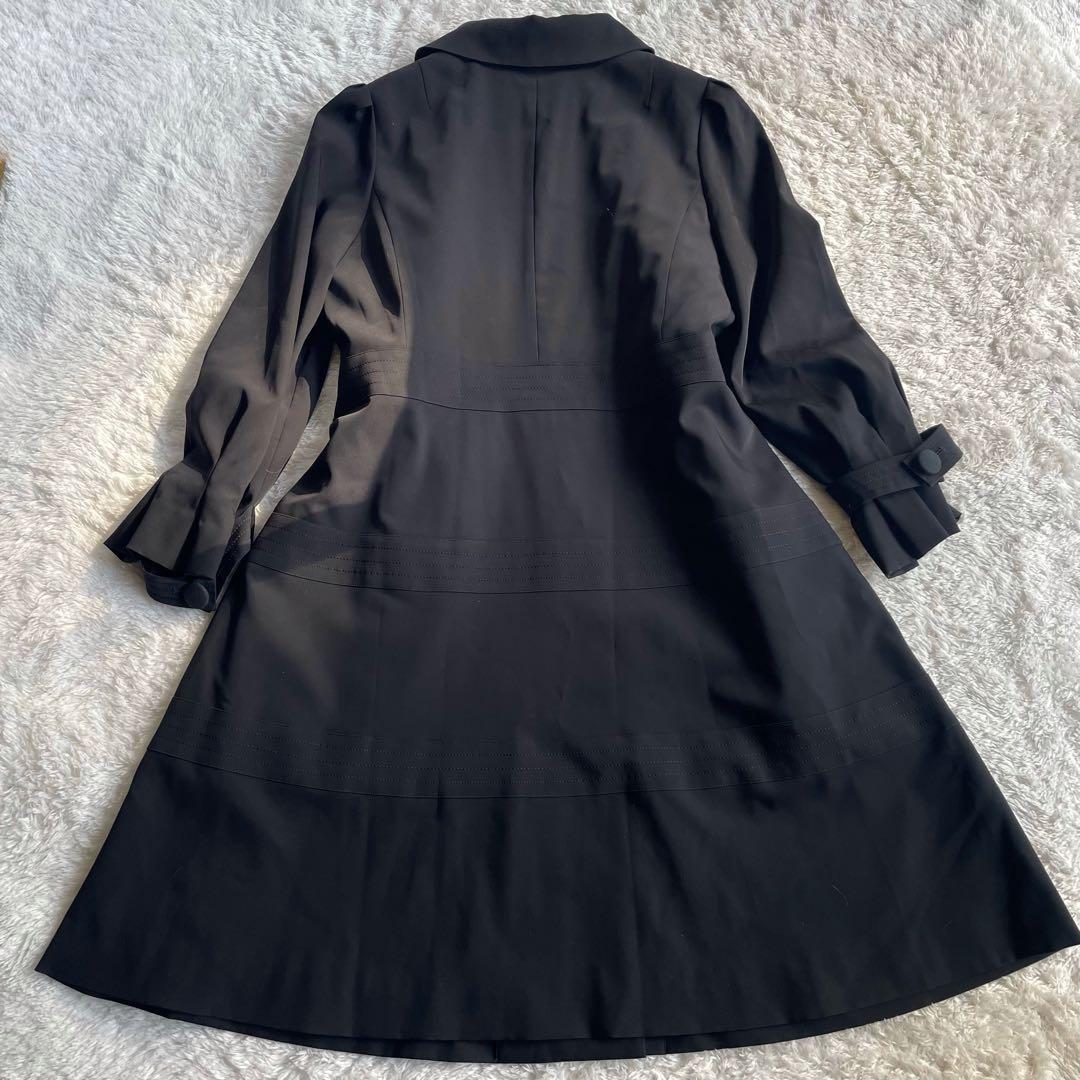 美品✨ トゥービーシック 4スプリングコート　2wayカラー　ライナー付き 黒