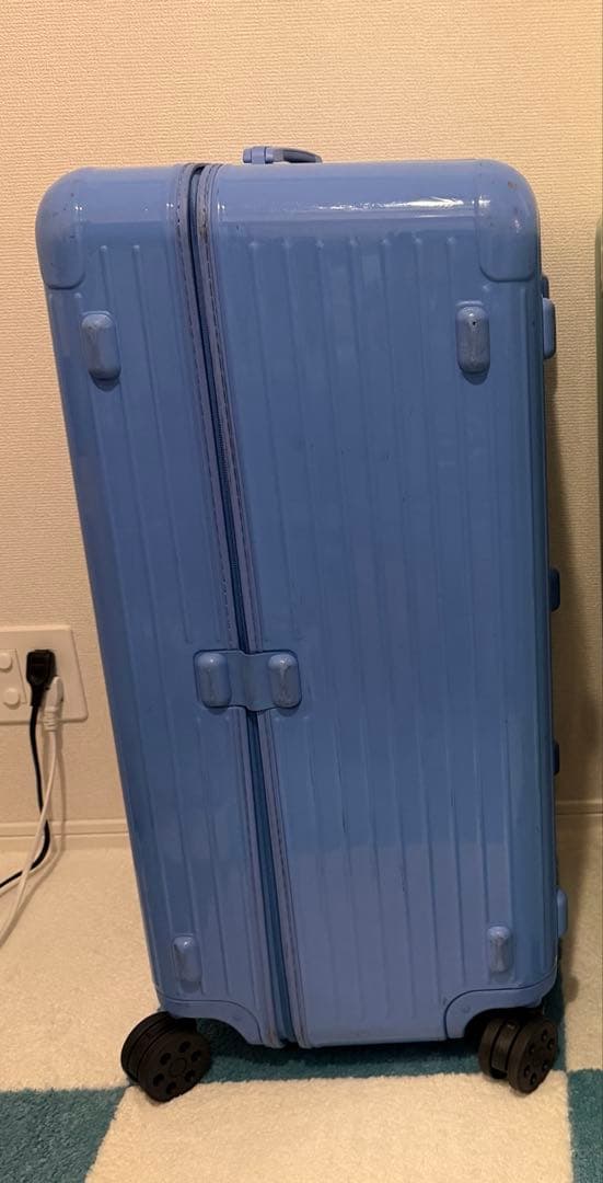 【正規品】RIMOWA リモワ トランクプラススーツケース ブルー