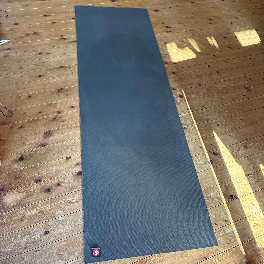 manduka ヨガマット 黒　ブラック　プロロング　6mm